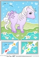 8 x 8 My Cute Little Pony Scalloped Corner Topper  
