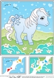8 x 8 My Cute Little Pony Scalloped Corner Topper  