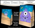3D Gift Bag Mini Kit -  Cute Little Alien