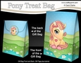 3D Gift Bag Mini Kit - Cute Little Pony Amber