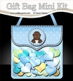3D Gift Bag Mini Kit - Cute Little Ethnic New Baby Boy