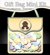 3D Gift Bag Mini Kit - Cute Little Ethnic New Baby