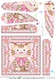 Cute Little Cat Fan Pyramage Topper