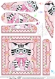 Cute Little Cat Fan Pyramage Topper