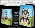 3D Gift Bag Mini Kit - Cute Little Husky Dog Chase