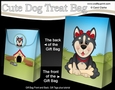 3D Gift Bag Mini Kit - Cute Little Husky Dog Misty