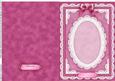 A5 Pearls, Lace and Ribbon Plain Card Base