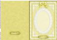 A5 Pearls, Lace and Ribbon Plain Card Base