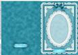 A5 Pearls, Lace and Ribbon Plain Card Base