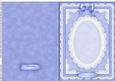 A5 Pearls, Lace and Ribbon Plain Card Base