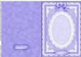 A5 Pearls, Lace and Ribbon Plain Card Base