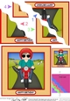 Wavey Corner Stacker - Motorbike Rider hits the Open Road
