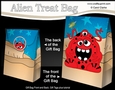 3D Gift Bag Mini Kit -  Cute Little Alien