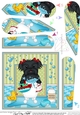 Fan Pyramage Topper - Bathtub Buddies - Little Shih Tzu Dog