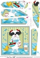 Fan Pyramage Topper - Bathtub Buddies - Little Shih Tzu Dog