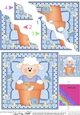 Flower Pot Friends Cute Little Lamb Wavey Corner Stacker
