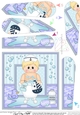 Cute Little Boy Bathtub Fan Pyramage Topper