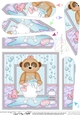 Cute Little Baby Meerkat Bathtub Fan Pyramage Topper