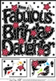 8 x 8 Have a Fabulous Birthday DAUGHTER Scalloped corner Topper