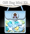 3D Gift Bag Mini Kit - Cute Little Ethnic New Baby Boy