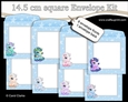 Cute Little Ponies 14.5 x 14.5 cm envelope Kit