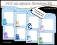 Cute Little Ponies 14.5 x 14.5 cm envelope Kit
