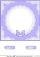 8 x 8 Pearls and Lace Card Front
