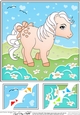 8 x 8 My Cute Little Pony Scalloped Corner Topper  