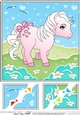 8 x 8 My Cute Little Pony Scalloped Corner Topper  