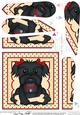 Fan Pyramage Topper - Cute Little Shih Tzu Dog