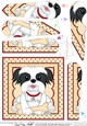 Fan Pyramage Topper - Cute Little Shih Tzu Dog