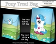 3D Gift Bag Mini Kit - Cute Little Pony Snowflake