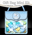 3D Gift Bag Mini Kit - Cute Little Teddy