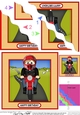 Wavey Corner Stacker - Motorbike Rider hits the Open Road