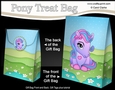 3D Gift Bag Mini Kit - Cute Little Pony Amethyst