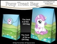 3D Gift Bag Mini Kit - Cute Little Pony Feather