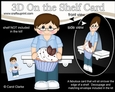 3D On the Shelf Card Kit - Young Man Gallard has a Yummy Scrummy Cupcake