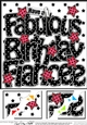 8 x 8 Have a Fabulous Birthday FIANCEE Scalloped corner Topper