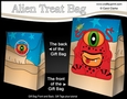 3D Gift Bag Mini Kit -  Cute Little Alien