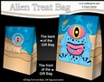 3D Gift Bag Mini Kit -  Cute Little Alien