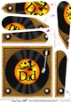 Number 1 Dad Record fan pyramage topper