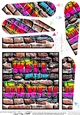 Graffiti Well Done Fan Pyramage Topper