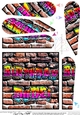 Graffiti Birthday Dude Fan Pyramage Topper