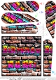 Graffiti Birthday Babe Fan Pyramage Topper