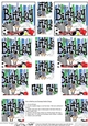 Birthday Sports and Games Pyramage sheet