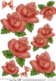 Just Roses 3D Decoupage Sheet