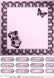 8 x 8 Quick Card Topper - Elegant Boudoir