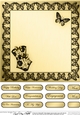 8 x 8 Quick Card Topper - Elegant Boudoir