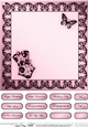 8 x 8 Quick Card Topper - Elegant Boudoir