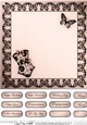 8 x 8 Quick Card Topper - Elegant Boudoir